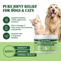 Special Breed poudre cuillere-dose – facilité d’utilisation quotidienne pour chiens.