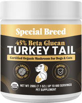 Special Breed queue de dinde bouteille: soutien immunitaire potentiel pour animaux.