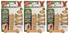SPOT Bam-Bones Plus: pack triple-jouets-a-macher, durable pour chiens petits et jeux quotidiens.