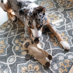 SPOT Dura-Fused Leather Barnyard Animal Cow—coutures doubles renforcées pour la solidité