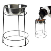 Spot Hi Rise bol inox 2 qt amovible prêt pour les repas du chien
