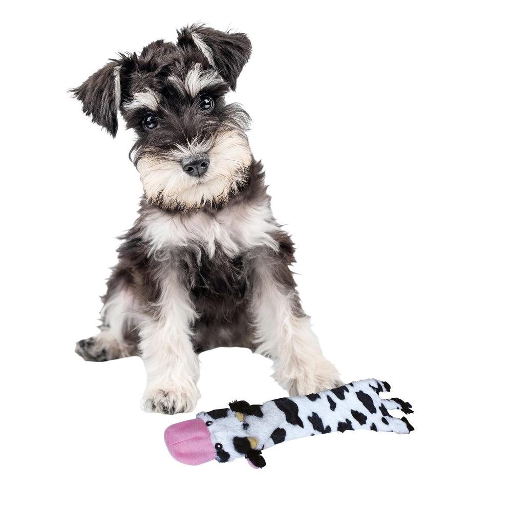 SPOT Skinneeez Crinklers Cow visage: stimulation par le bruit et le mouvement