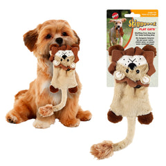 SPOT Skinneeez Flat Cat design Léopard, jouet doux pour petits chiens.