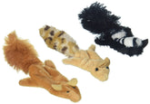 SPOT Skinneeez Foret chat 3-pack : jouets stimulants pour chats curieux.