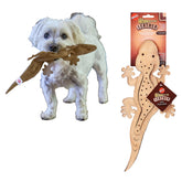SPOT Skinneeez Lizard en cuir 15 pouces, jouet durable.