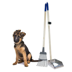 Spotty ramasse-caca, manche bois, facile à manipuler lors des promenades et dans le jardin.