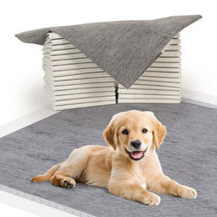 Sprbriolsm tapis pour chiots charbon actif 23x23, absorption et odeur maîtrisée.