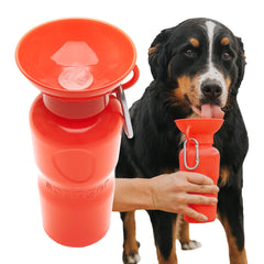 Springer bouteille chien 22oz ouverte, pratique pour distribuer l'eau rapidement