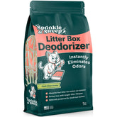 Sprinkle & Sweep désodorisant litière 8oz neutralise les odeurs rapidement.