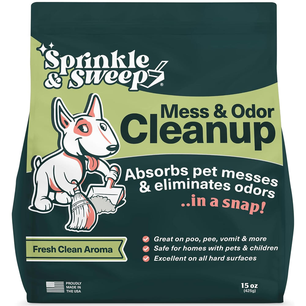Sprinkle & Sweep sur un accident, démontrant le nettoyage rapide et sans effort