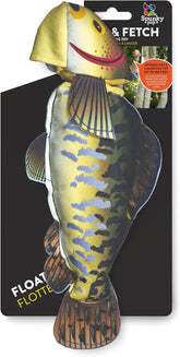 Spunky Pup Fly & Fetch – Poisson peluche, récupération douce et amusante