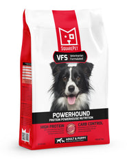 SquarePet VFS PowerHound Viande Rouge: nutrition carnée pour chiens, énergie soutenue et masse musculaire.