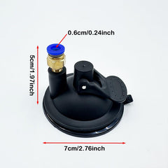 SquEqu base ventouse en plastique pour fixation fiable