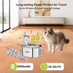 Filtration cinq couches pour une eau plus propre et fraîche.
