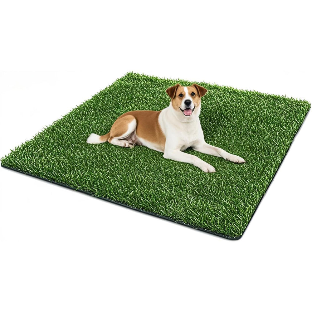 SSRIVER Tapis herbe artificielle pour chien grand-format pour l'entraînement et le jeu