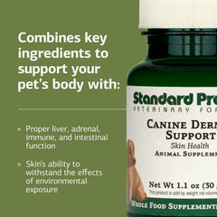 Standard Process Soin Cutané Canin — emballage et conditionnement du produit.
