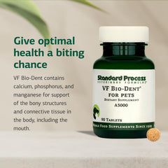 Standard Process VF Bio-Dent : comprimés chien, soutien possible à la croissance osseuse.