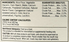 Starmark Everlasting Bacon bouchées individuelles utiles pour mastication.