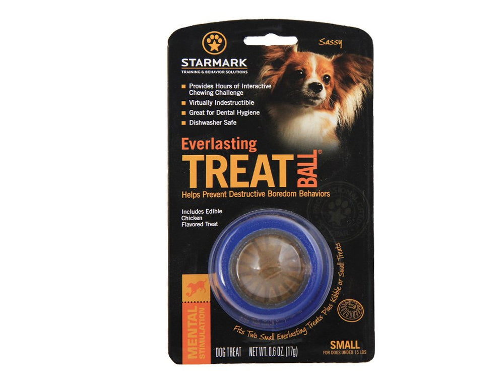 Starmark Everlasting balle-trait durable, idéale pour morsures fortes.