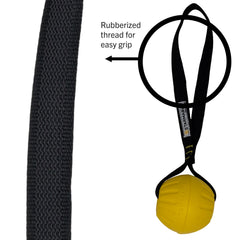 Balle GripCord DuraFoam flotte pour les activités nautiques.