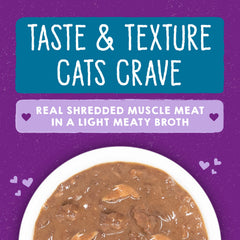 Boîte ouverte Stella & Chewy's Carnivore Cravings montrant thon et maquereau sauvages.