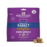 Stella & Chewy's morsels chat lapin lyophilisés pour énergie durable.