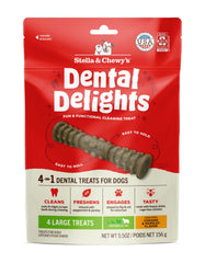 Stella & Chewy's Dental Delights emballage 5,5 onces pratique pour les sorties quotidiennes