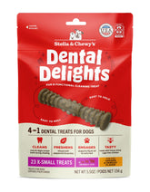 Sachet Stella & Chewy's Dental Delights prêt pour sessions quotidiennes.