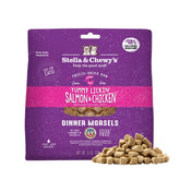Stella & Chewy's morsels freeze-dried chat saumon-poulet, friandise protéinée pour chats actifs.