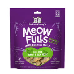 Stella & Chewy's Meowfulls emballage, récompense pratique pour votre chat.