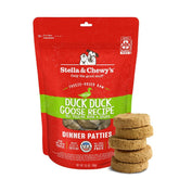 Emballage Stella & Chewys Patties pour chien, pratique et prêt a servir.