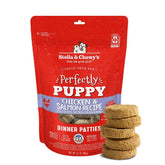 Stella & Chewy's Puppy galettes poulet et saumon, protéines élevées pour chiens