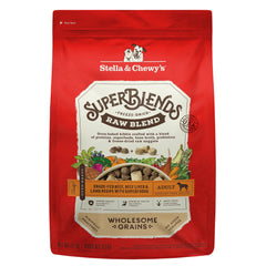 Sac Stella & Chewy's SuperBlends 21 livres, pratique pour les repas quotidiens du chien.