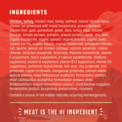 Stella & Chewy's Wild Red grains complets orge et avoine, digestion aisée.