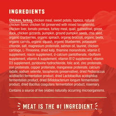 Stella & Chewy's Wild Red ingrédients proie entière pour une nutrition naturelle