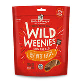Emballage Stella & Chewy's Wild Weenies, pratique pour stockage et entraînement.