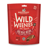 Friandises Stella & Chewy's Wild Weenies dans un sachet pratique, parfait pour l'entraînement.