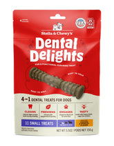 Stella & Chewy's Dental Delights, texture en relief avec picots pour un confort de mastication.