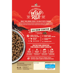 Croquettes enrobées cru Stella & Chewy's Wild Red pour chien actif.