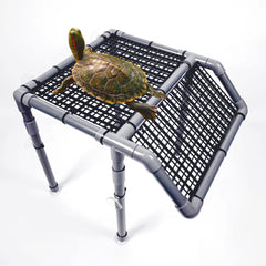 StellarOcean plate forme-baignade-tortue-extralarge avec stabilité et espace de soleil pour le repos.