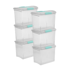 Sterilite ShowOffs: boîte-document vision claire pour retrouver facilement vos dossiers.