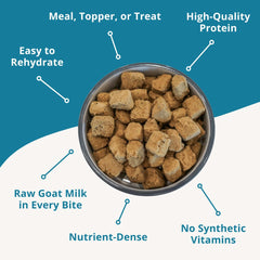 Texture riche des nuggets dinde Steve's Real Food pour une expérience appétente.