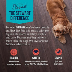 Stewart friandises poulet 100% pour entraînement et récompenses.