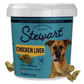 Stewart foie de poulet en pot 3 oz, friandises protéinées pour l'entraînement canin.