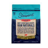 Stewart Raw Naturals sachet boeuf et legumes goût appétant pour chien