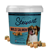 Bocal Stewart de friandises saumon sauvage pour entraînement et récompense