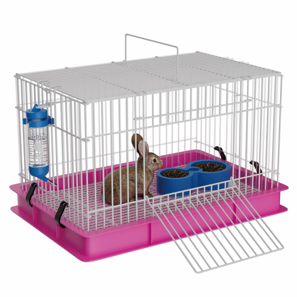 STILLCOVE cage-lapin-interieur-accessoires: habitat pratique prêt à l'emploi.