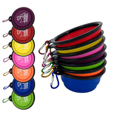 STKBES bol chien portable avec attache, idéal pour les promenades.