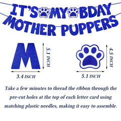 Noeud papillon STMK anniversaire chien, ajustable et doux.