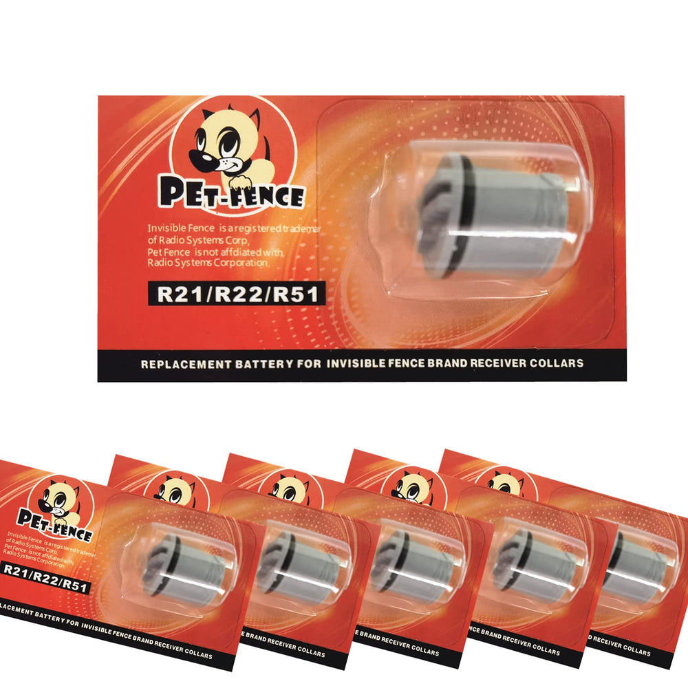 STRENG-CELL PET-FENCE: piles 5 pack R21 R22 R51, compatibilité fiable et longue durée